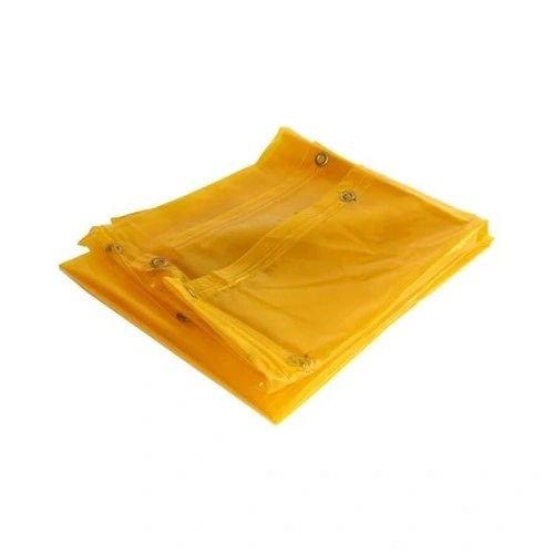 YELLOW WELDING SCREEN 4M X 3M