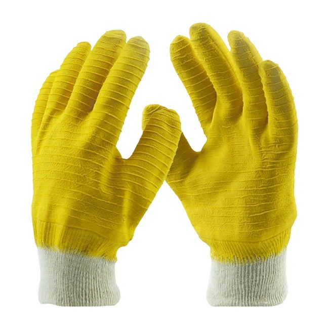 MASTER YELLOW COMAREX - FULLY COATED - KNITTED CUFF - 85G
