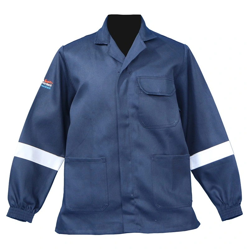MASTER D59 FLAME / ACID RETARDANT NAVY BLUE JACKET - SIZE 30