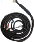 ARC T5W 4MTR TIG TORCH (RATED 550A)