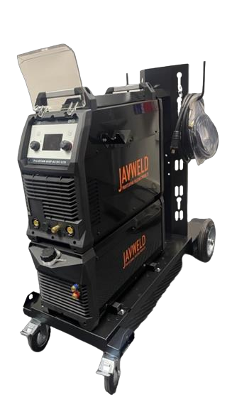 JAVWELD HE SERIES TIG 400 AC/DC LCD BLUE SCREEN